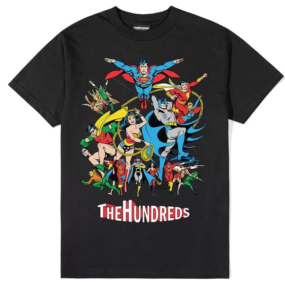 The Hundreds X DC Comics Superman Justice League T-Shirt - 2XL